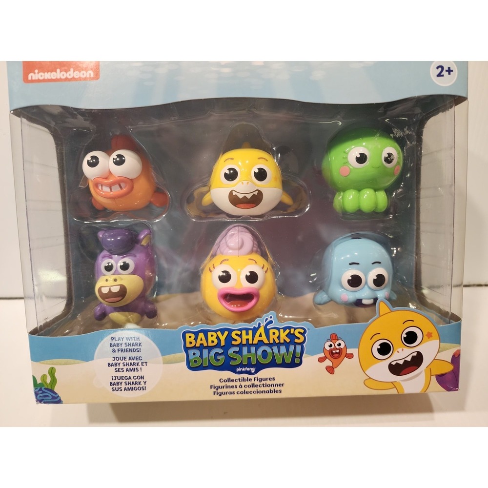 Nickelodeon Baby Shark's Big Show Playset 6‎ pieces